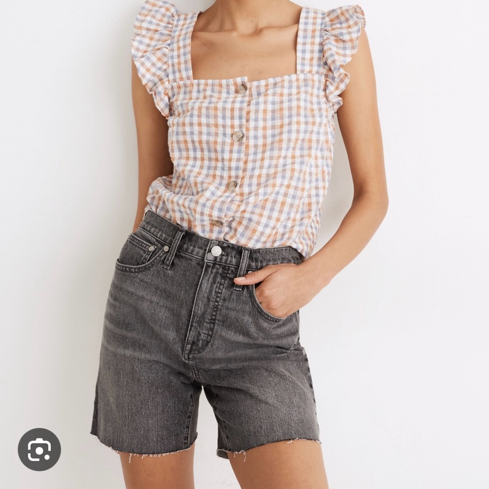 Madewell High Rise Mid-Length Shorts